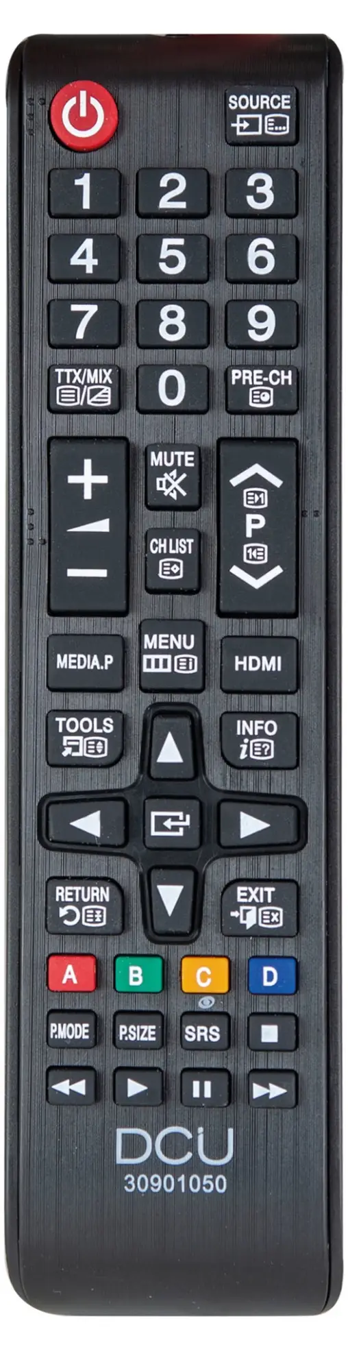 30901050 mando a distancia IR inalámbrico TV Botones