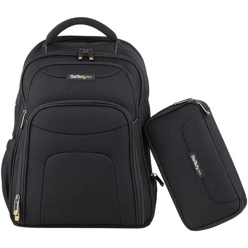 Mochila Ergonómica con Carcasa de Accesorios Removible para Ordenador Portátil de 17,3 Pulgadas - Morral para Profesionales de la Informática - de Viajes, Trabajo - Imagen 11