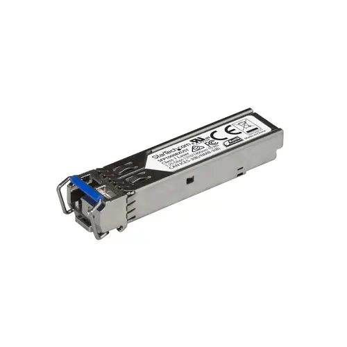 Módulo Transceptor SFP Compatible con MSA sin Codificar - 1000BASE-BX - Fibra BiDi Ethernet Gigabit Monomodo (SMF) de 1 GbE - Imagen 1