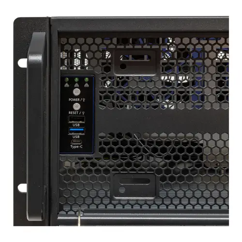 UK4340 Estante Plata, Negro - Imagen 4