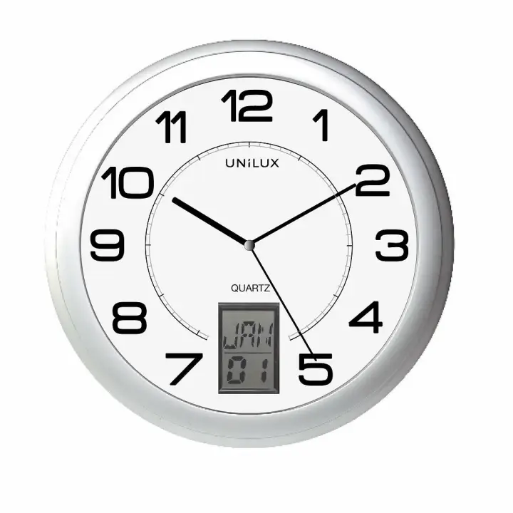 100340853 reloj de mesa o pared Reloj de cuarzo Alrededor Metáli..
