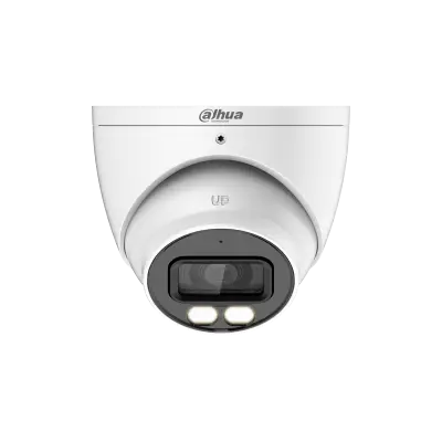 (DH-HAC-HDW1809TP-A-LED-0280B) DAHUA CÁMARA HÍBRIDA DOMO LITE FULL-COLOR 4K WDR CON AUDIO ÓPTICA FIJA 2.8MM