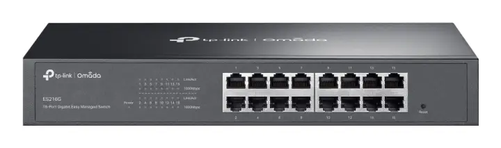 Omada ES216G switch Gestionado L2 Gigabit Ethernet (10/100/1000) Negro