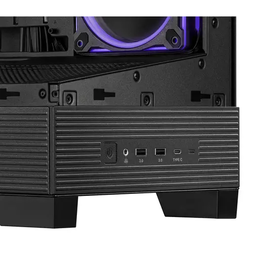 A31 Plus TG ARGB BLACK Midi Tower Negro - Imagen 7
