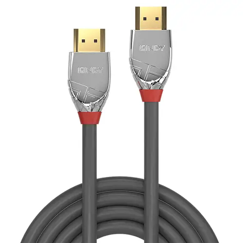 37870 cable HDMI 0,5 m HDMI tipo A (Estándar) Negro, Plata - Imagen 2