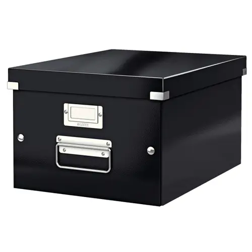 60440095 archivador organizador Cartón duro Negro - Imagen 1