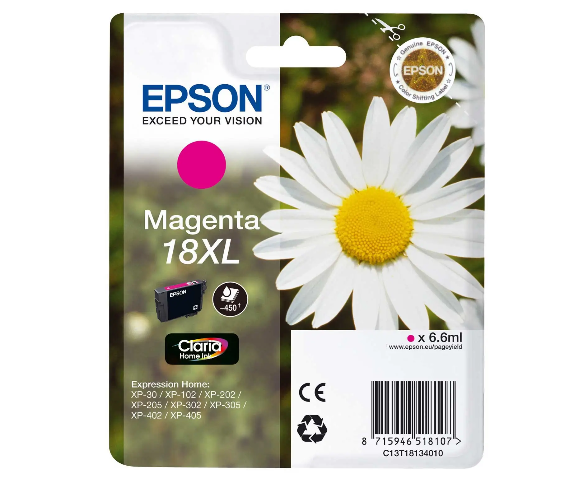 Daisy Cartucho 18XL magenta