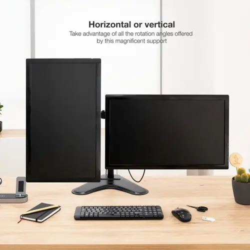 DB1702TN-B soporte para monitor 81,3 cm (32") Negro Escritorio - Imagen 7