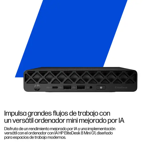 EliteDesk 8 Mini G1i Desktop AI PC Intel Core Ultra 5 235 16 GB DDR5-SDRAM 512 GB SSD Windows 11 Pro Mini PC - Imagen 6