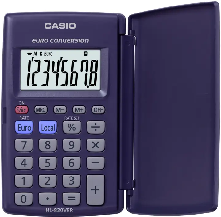 HL-820VER calculadora Bolsillo Calculadora básica Azul - Imagen 1