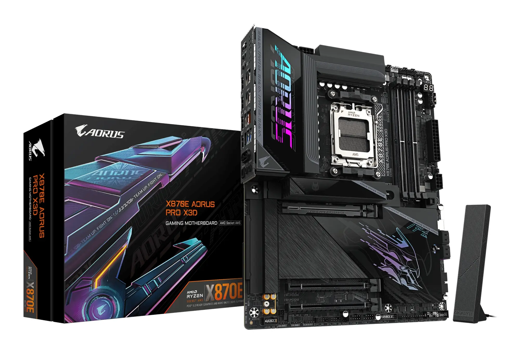 X870E AORUS PRO X3D Placa Base - Compatible con procesadores AMD ..