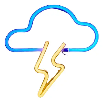 NEONWCLOUD iluminación de pared Bombilla(s) no reemplazable(s) N..