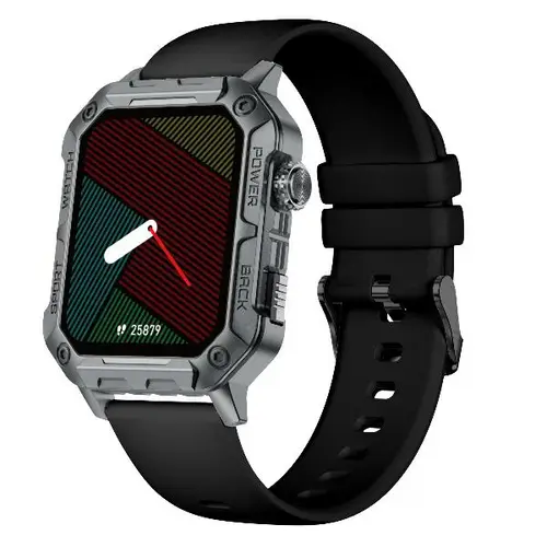 NXSWTRAILWATCH Relojes inteligentes y deportivos 4,85 cm (1.91") Digital 320 x 385 Pixeles Pantalla táctil Acero inoxidable - Imagen 7