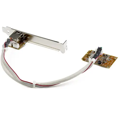 Adaptador Tarjeta de Red NIC Mini PCI Express PCI-e PCIe 1 Puerto Gigabit Ethernet RJ45 - Imagen 2