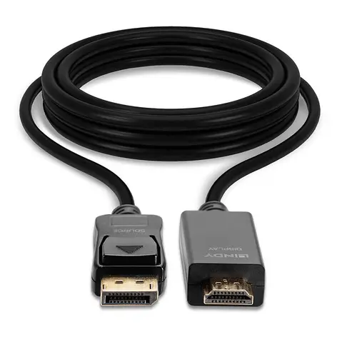 36924 adaptador de cable de vídeo 5 m DisplayPort HDMI tipo A (Estándar) Negro - Imagen 4