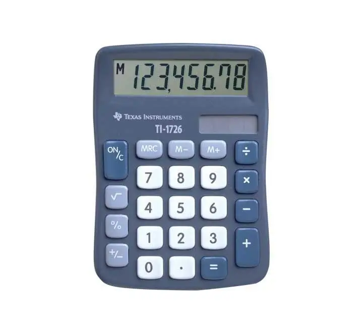 CALCULADORA BOLSILLO TEXAS TI-1726 8 DIG