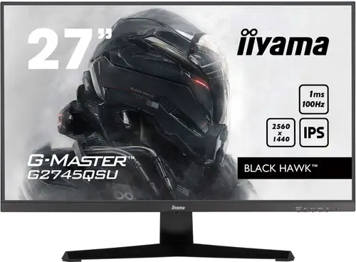 G-MASTER G2745QSU-B2 pantalla para PC 68,6 cm (27") 2560 x 1440 Pixeles Wide Quad HD LED Negro - Imagen 1