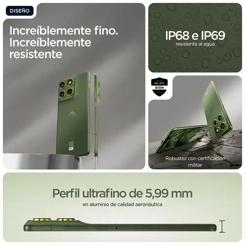 SMARTPHONE MOTOROLA EDGE 70 8GB/256GB BRONZE GREEN - Imagen 13