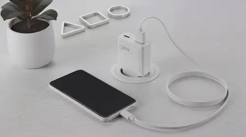 MDGAN30W cargador de dispositivo móvil Blanco - Imagen 10