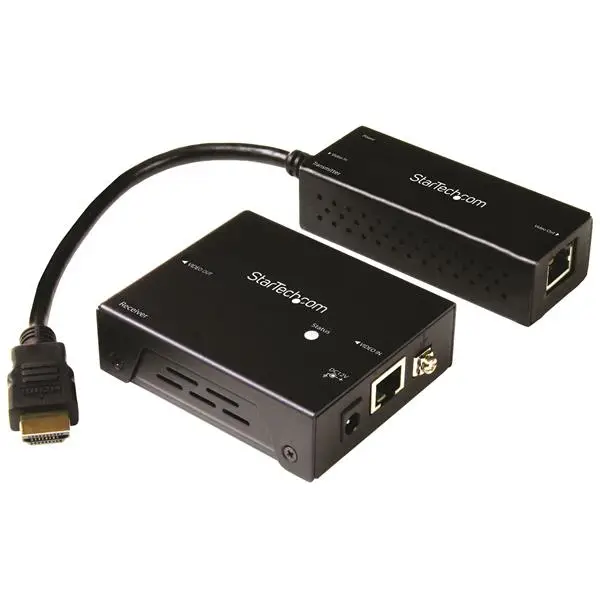 Kit Extensor con Transmisor Compacto - HDMI por Cat5 - Hasta 4K
