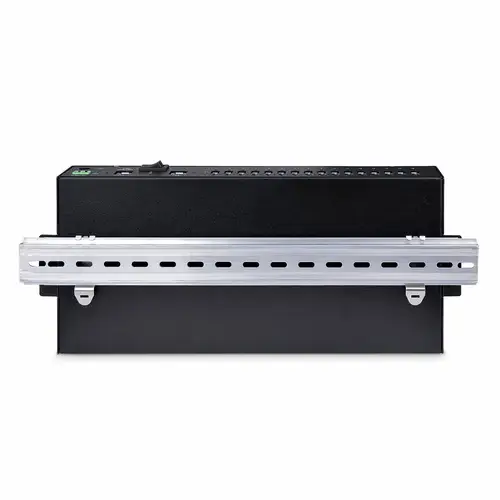 Hub Ladrón Industrial de Metal USB 3.0 5Gbps de 16 Puertos - de Montaje - Alimentación por Bloque de Terminales - Protección ESD - Carga por USB - para 2 Hosts - Imagen 6