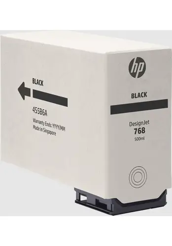 Cartucho de tinta negra DesignJet 768 de 500 ml - Imagen 1