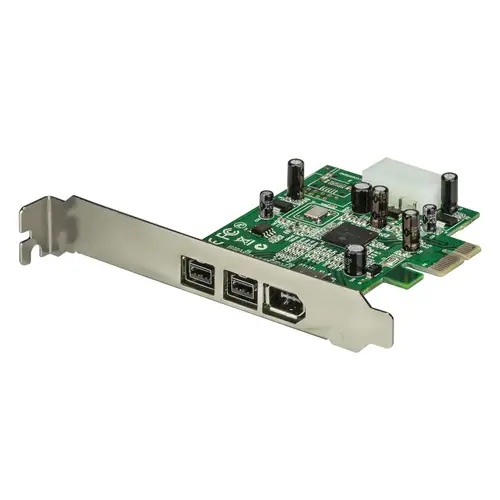 Adaptador Tarjeta FireWire PCI-Express PCI-e de 2 Puertos F/W 800 y 1 Puerto F/W 400 - Imagen 1