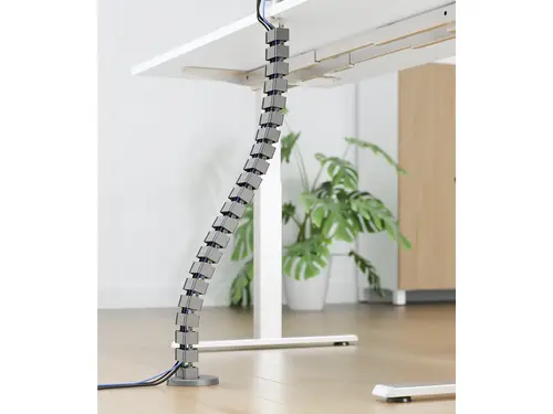 650860 organizador de cables Escritorio Pasacables Gris 1 pieza(s) - Imagen 7