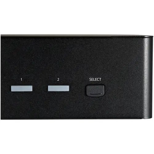 Switch Conmutador KVM de 2 Puertos HDMI 2.0 4K para 2 Monitores - Vídeo de 4K y 60Hz Ultra HD - HDR - Hub Ladrón USB 3.0 de 2 Puertos y 4 Puertos USB 2.0 HID - Audio - HotKey - TAA - Imagen 6