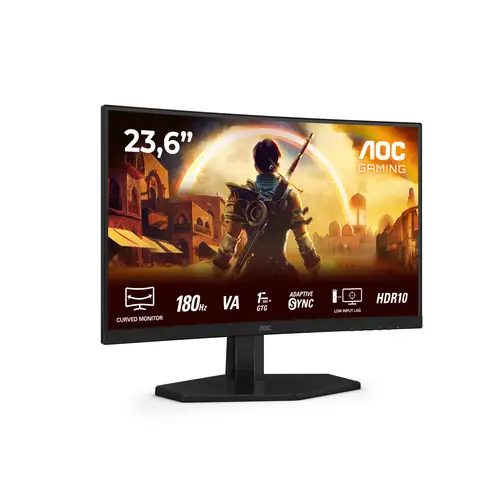 G4 C24G42E pantalla para PC 59,9 cm (23.6") 1920 x 1080 Pixeles Full HD LED Negro, Rojo - Imagen 12