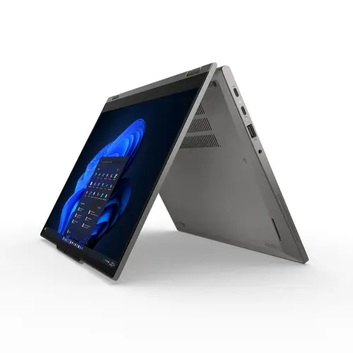ThinkPad L13 2-in-1 Gen 6 (Intel) Intel Core Ultra 5 225U Híbrido (2-en-1) 33,8 cm (13.3") Pantalla táctil WUXGA 16 GB LPDDR5x-SDRAM 512 GB SSD Wi-Fi 6E (802.11ax) Windows 11 Pro Español Gris - Imagen 13