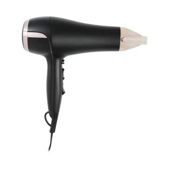 HD-2451 secador 2000 W Negro, Transparente