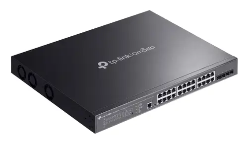Omada SG3428XMPP switch Gestionado L2+ Gigabit Ethernet (10/100/1000) Energía sobre Ethernet (PoE) 1U Negro - Imagen 4
