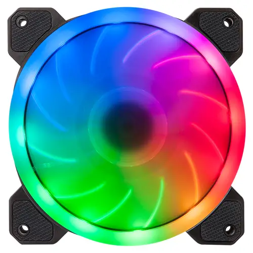 N5-ARGB Carcasa del ordenador Ventilador 12 cm Negro - Imagen 2