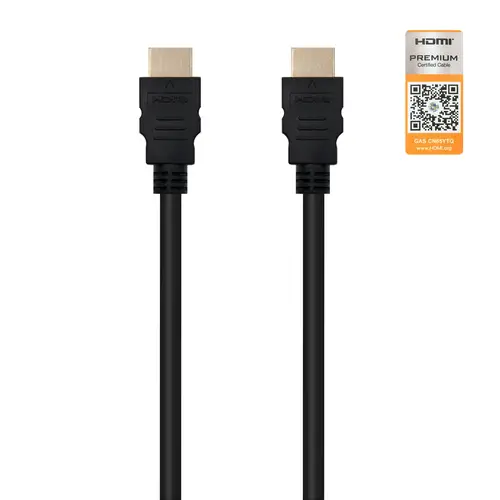 HDMI V2.0, 1.5m cable HDMI 1,5 m HDMI tipo A (Estándar) Negro - Imagen 2