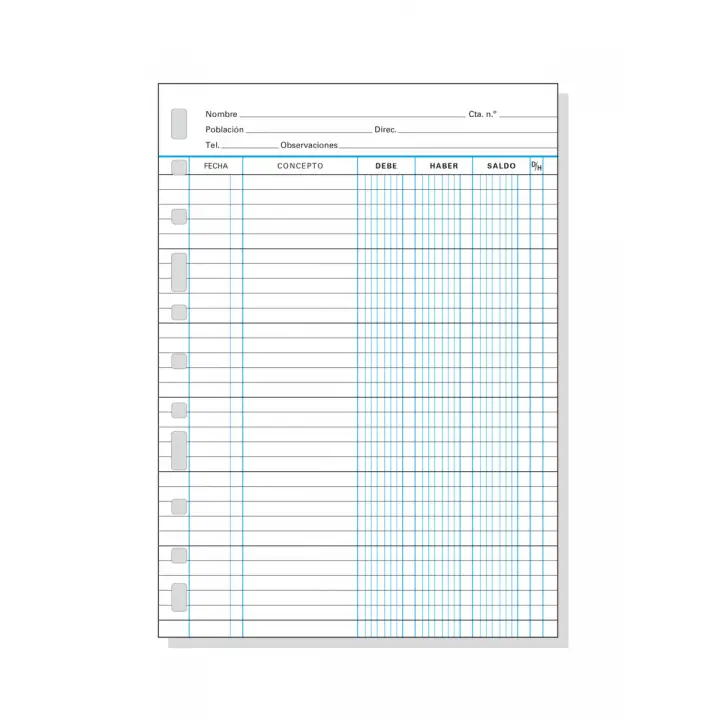 4175602 hoja y libro contables 50 páginas