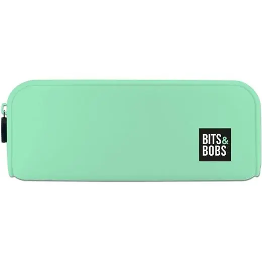 GRAFOPLÁS PORTATODO DE SILICONA BITS&BOBS VERDE AGUA