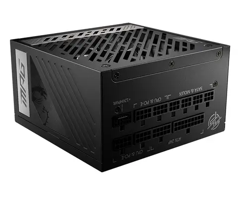 MPG A1000G PCIE5 unidad de fuente de alimentación 1000 W 20+4 pin ATX ATX Negro - Imagen 1