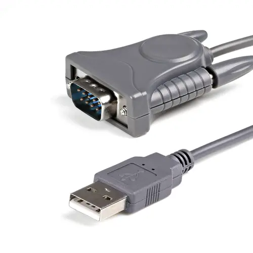Cable Adaptador de 0,9m USB a Serie Serial DB9 DB25 RS232 - Imagen 1