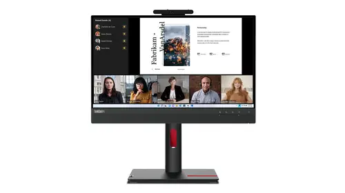 ThinkCentre Tiny-In-One 22 Gen 5 LED display 54,6 cm (21.5") 1920 x 1080 Pixeles Full HD Pantalla táctil Negro - Imagen 1