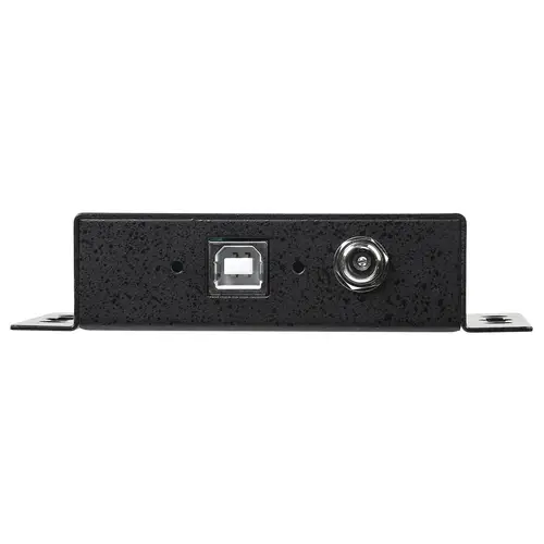 Concentrador Hub Industrial de 2 Puertos Serie Serial RS232 a USB Montaje Riel DIN Pared - Imagen 4