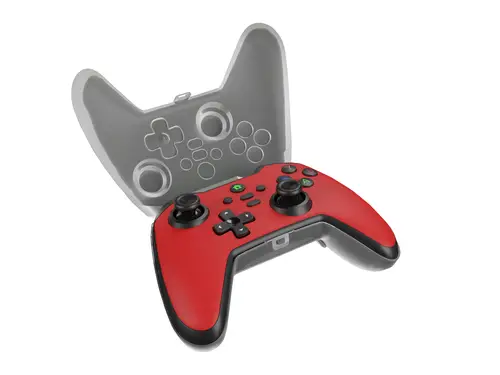 Mangan 400 Rojo Bluetooth Gamepad Analógico/Digital Android, MAC, Nintendo Switch, PC, iOS - Imagen 9