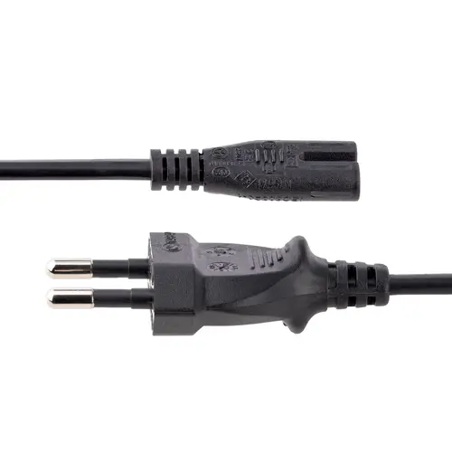 Cable de 2m de Alimentación para Ordenador Portátil o Impresora , UE a C7, 2,5A 250V, 18AWG, Cable de Repuesto para Portátil, Cable Cargador para Ordenador Portátil - Imagen 3