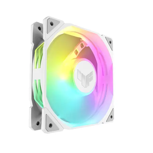 TUF GAMING TR120 ARGB 1-pack White Carcasa del ordenador Refrigerador de aire 12 cm Blanco - Imagen 2