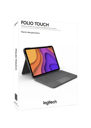 Folio Touch AZERTY Francés Smart Connector Gris - Imagen 17