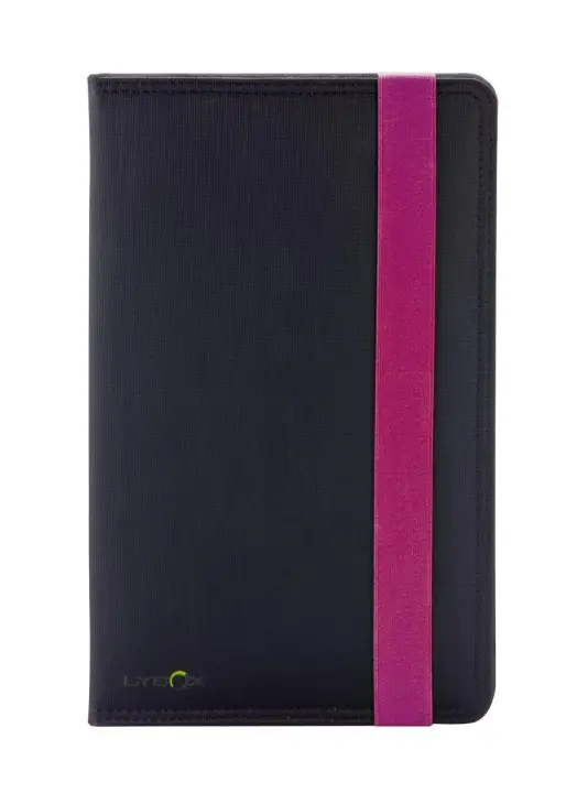 LY015 funda para tablet 20,3 cm (8") Folio Negro, Púrpura