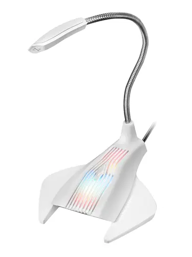 MMICX, Micrófono Estudio Profesional LED, Mute, USB+Jack 3.5mm, Negro - Imagen 1
