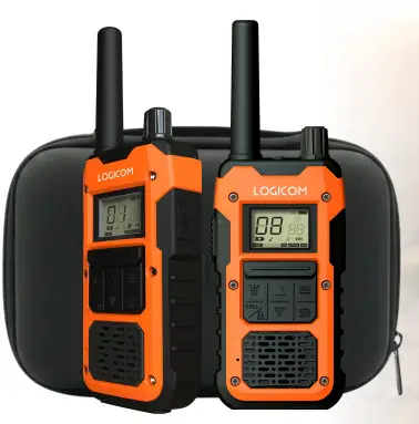 EXTREME two-way radios Negro, Naranja