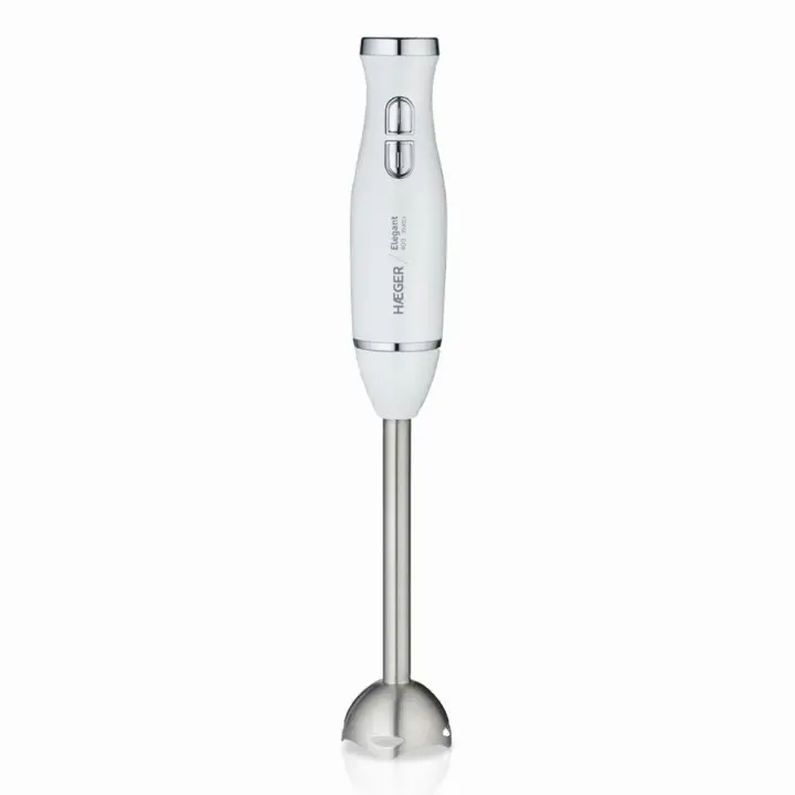 HB-400.021A licuadora Batidora de inmersión 400 W Plata, Blanco