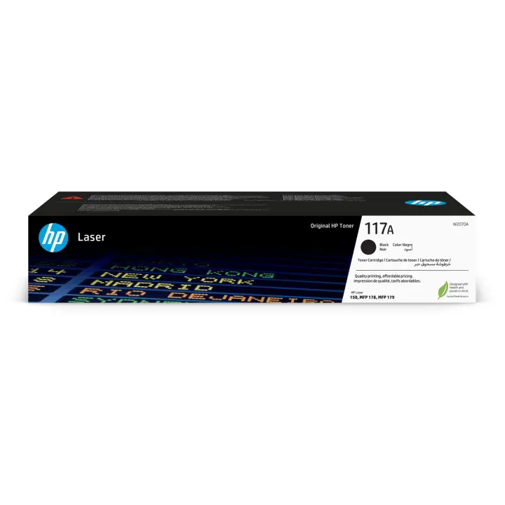 Cartucho de tóner Original Laser 117A negro